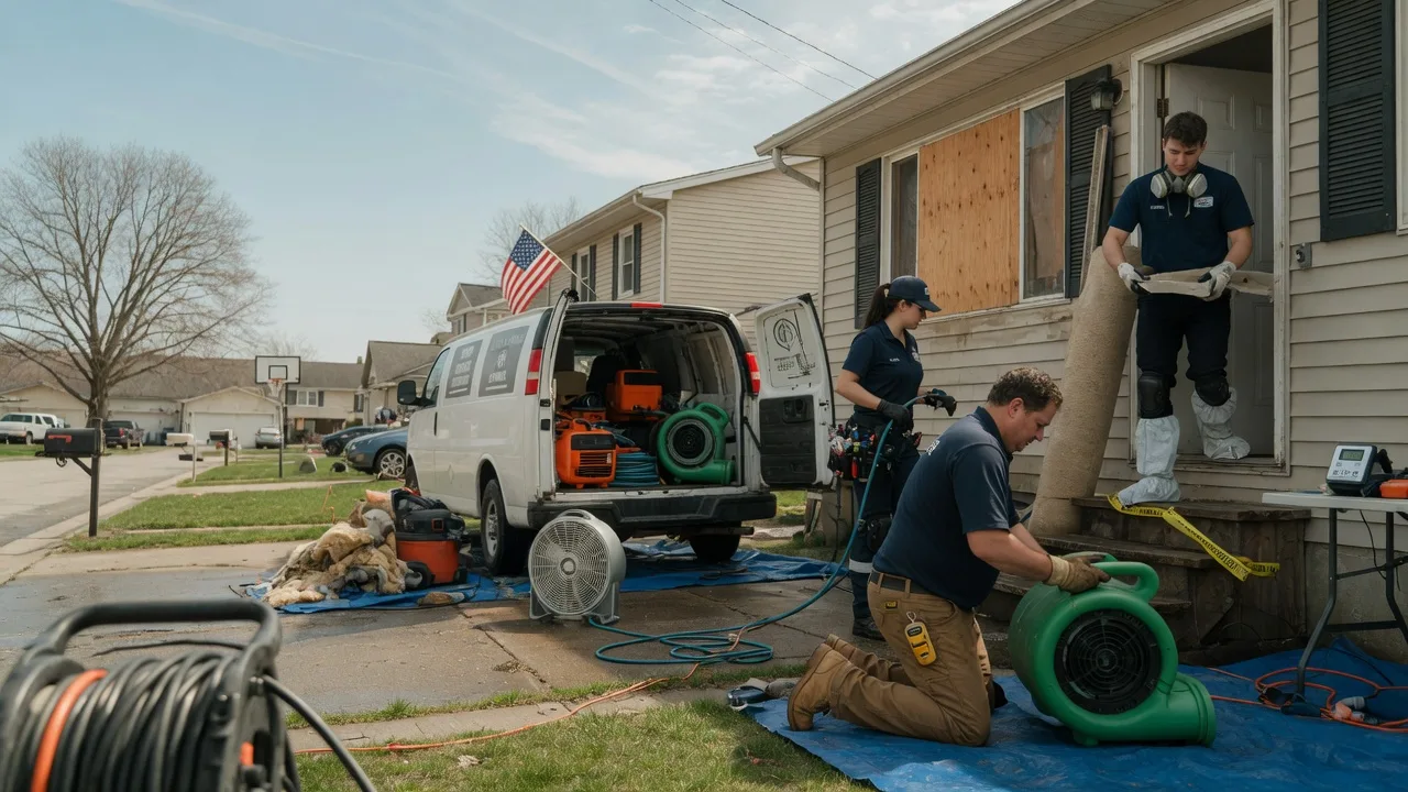 Water Damage Restoration in Poplarville, MS near me